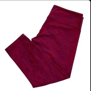 Lululemon red leggings